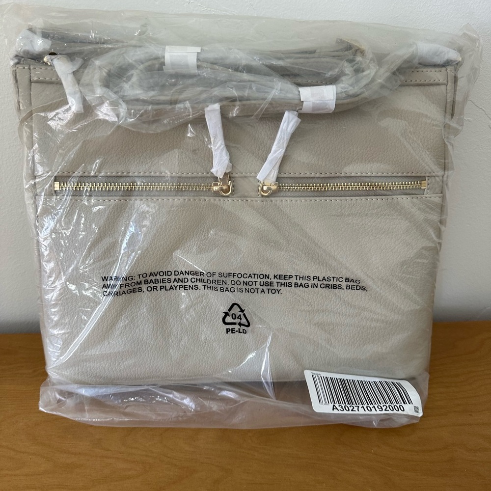 Chic Beige Tote Bag